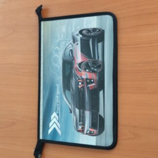 Папка для труда А4 молния сверху Авто, лам картон