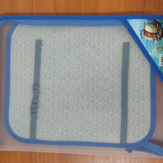 Папка для труда А4 молния вокруг, с уголком Корабль на волнах пластик