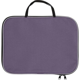 Папка менеджера А3 deVENTE Фиолетовая, ткань, молния с трех сторон, с ручками