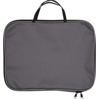Папка менеджера А3 deVENTE Серая, ткань, молния с трех сторон, с ручками