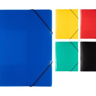 Папка на резинке A4 35 мм Expert Complete Classic 500 мкм песок  красная