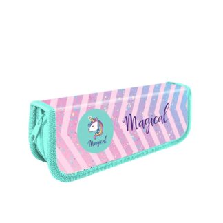 Пенал односекционный малый МАГИЯ ЕДИНОРОЖКИ, 190/65