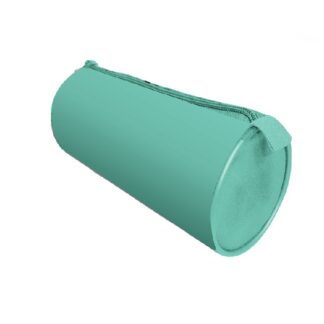 Пенал тубус ткань на молнии малый Мятный, 210/65