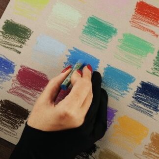 Перчатка художника Сонет на 2 пальца, размер М (8,2х20 см)