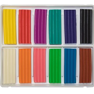 Пластилин 12цв Луч ZOO, 180гр