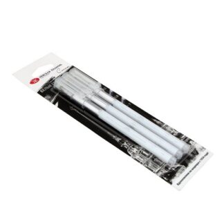 Ручка гелевая Сонет набор 3шт белые