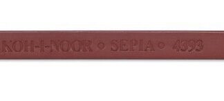 Сангина коричнево-красная KOH-I-NOOR для рисования, брусок 7Х7 мм, L=70 мм, 18 шт
