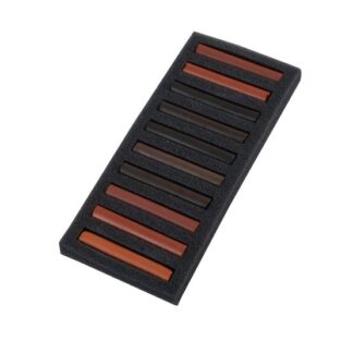 Сангина, сепия 10 мелков ассорти цветов Ладога Набор сухих художественных графических материалов