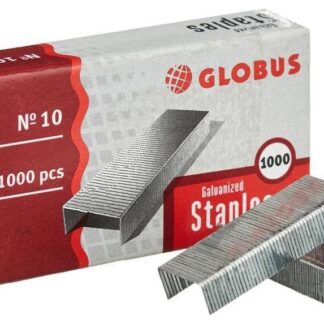 Скобы №10 Globus С10 1000 шт в картонной коробке