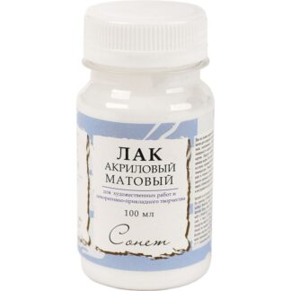 Сонет лак акриловый матовый банка 100мл