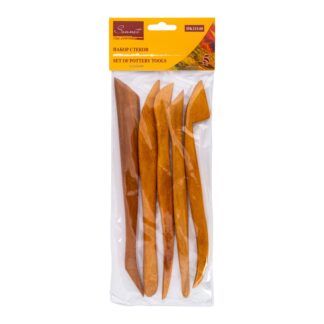 Сонет Набор стеков, 20 см, дерево, 5 штук