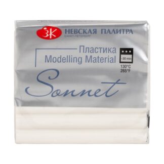 Сонет Пластика, брус 56 г, белый бриллиант