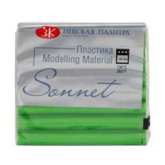 Сонет Пластика, брус 56 г, зелёный бриллиант