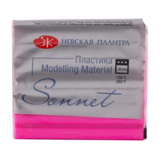Сонет Пластика флуоресцентная,брус 56 г., маджента