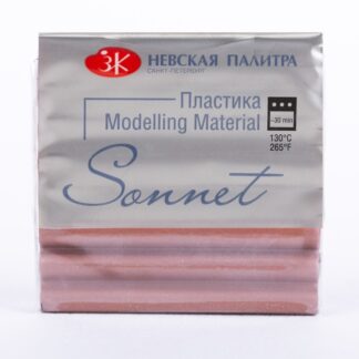 Сонет Пластика "металлик", брус 56 г., медь