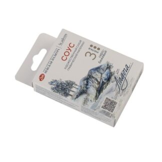 Соус 3 мелка серо-бежевый Ладога Набор сухих художественных графических материалов