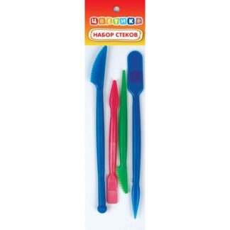 Стеки 4 шт Цветик с европодвесом