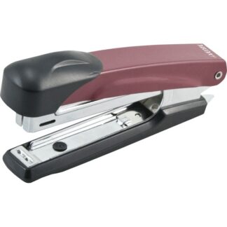 Степлер №10 deVENTE Liquid Metal 12л бордовый металл с антистеплером