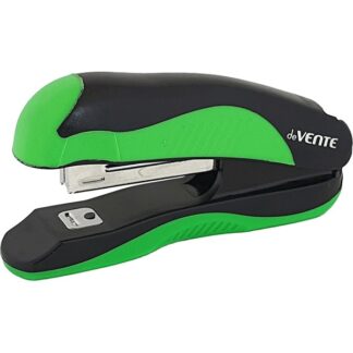 Степлер №10 deVENTE MonoChrome 12л черно-зеленый пластиковый