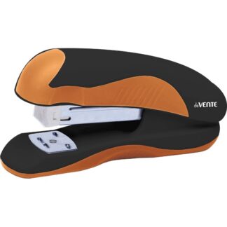 Степлер №24/6 deVENTE MonoChrome 20л черно-оранжевый пластиковый