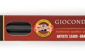 Стержни чернографитные KOH-I-NOOR для цанговых карандашей Gioconda 4864, 2B, D=5,6 мм, L=80мм, 6шт/уп