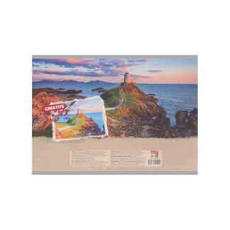 ТМ"Profit"Альбом для рисования А4 40л ПЕЙЗАЖ МЕЧТЫ (40-1500) скр,обл-офс.,бл-офс.