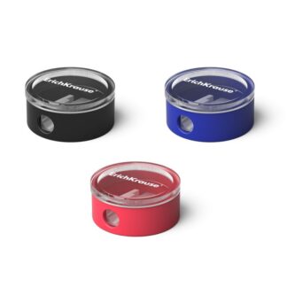 Точилка ErichKrauseR Universe с контейнером, цвет корпуса ассорти