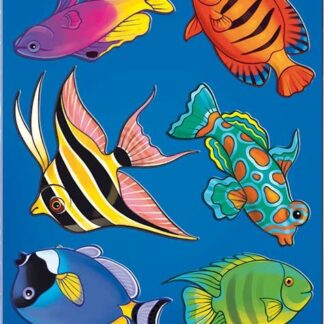 Трафарет Луч Аквариумные рыбки