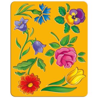 Трафарет Луч Цветы