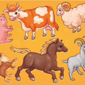 Трафарет Луч Домашние животные