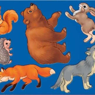 Трафарет Луч Лесные звери