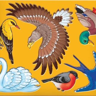 Трафарет Луч Птицы