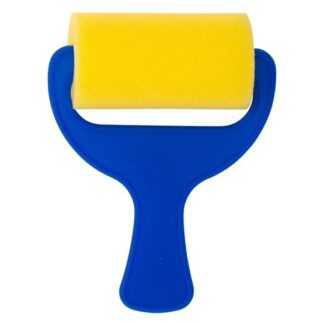 Валик, поролон, 75мм, пластиковая ручка