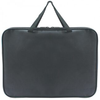 Папка А4 с ручками СЕРАЯ ткань