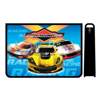 Папка для труда А4 молния сверху, ТРИО-Х пластик 325х230х100