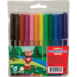 Цветик Набор фломастеров,12 цветов