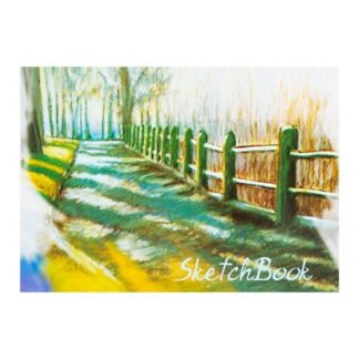 Блокнот-склейка для зарисовок ?Пленэр?, 80 г/м2, А5, 40 л, 4 дизайна в пачке