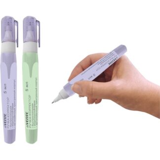 Корректирующая ручка  5мл, deVENTE Mentality быстросохнущая, трубчатая система подачи, ассорти